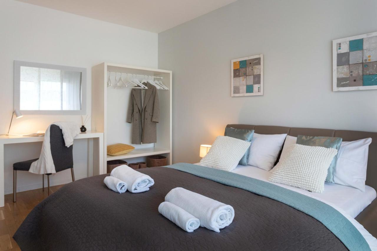 Spacious Apartment In Radnicka Business Zone - Free Parking Zagreb Eksteriør billede